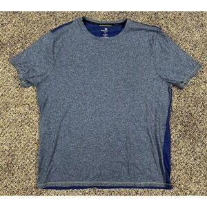 Bombas Short Sleeve Colorblock Crewneck Bee Better T-Shirt Men's Blue Size XL
